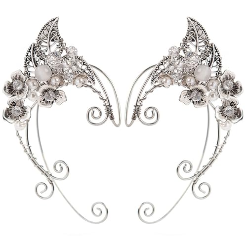 Manchettes d'oreilles elfe à clipser | Solution sans perçage pour costume et cosplay