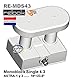 Duoblock Single LNB 4.3