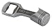 Harley-Davidson Engraved H-D Piston Bottle Opener, Pewter Finish HDL-18573