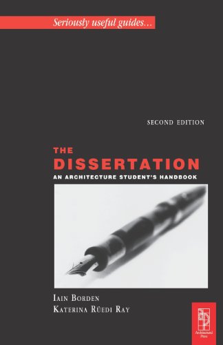 The Dissertation (Seriously Useful Guides) view 2