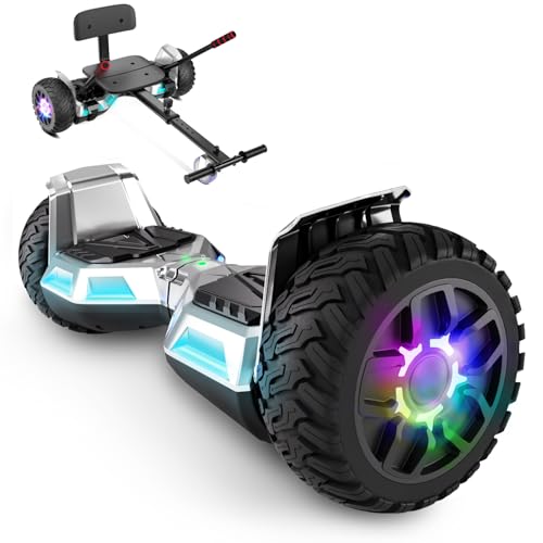 Image of LIEAGLE Hoverboard, 6.5 inch Self Balancing Scooter Hover Board with Bluetooth Wheels LED Lights for Kids Adults