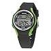 Produktbild SINAR Jungen-Armbanduhr Jugenduhr Sportuhr Outdoor Digital Quarz 10 bar mit Silikonband und Licht Schwarz Grün XE-64-3