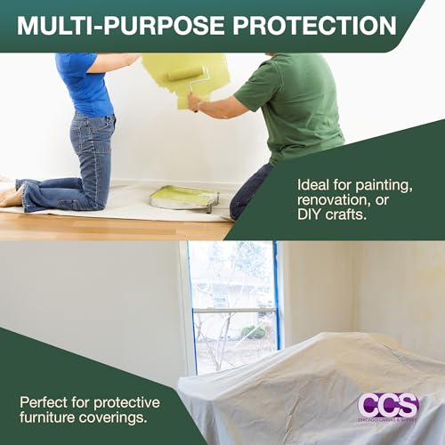 image for CCS CHICAGO CANVAS & SUPPLY CCS Canvas Drop Cloth for Painting – All