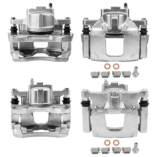 Image of SCITOO 18B5045 18B5044 18B5046 Front & Rear Disc Brake Calipers w /Bracket For Dodge For Nitro 2007-2011,For Jeep For Liberty 2008-2012,For Jeep For Wrangler 2007-2017,For Jeep For Wrangler JK 2018