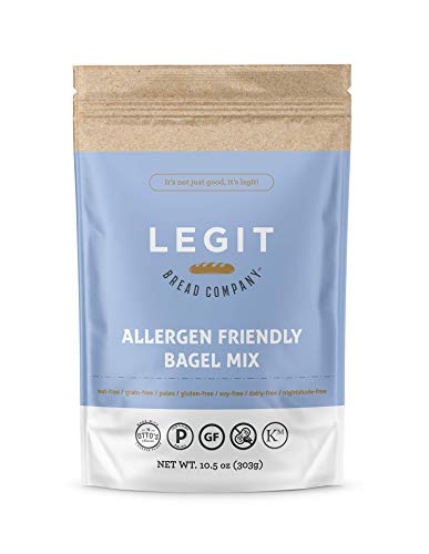 Legit Bread Company Allergen Friendly Bagel Mix, 2 Pack #TOP24