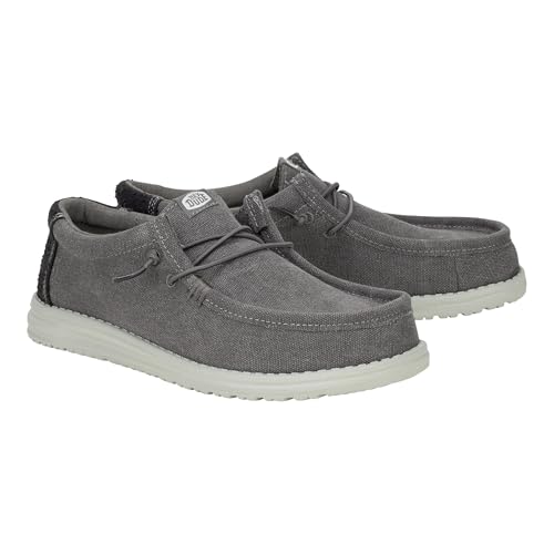 Image of HEYDUDE Men's Wally Workwear | Men's Shoes | Men's Slip-on Loafers | Comfortable & Light-Weight