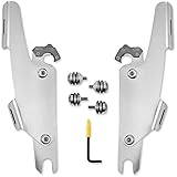 Memphis Shades Fats Mount Kits Compatible for Harley Davidson Fat Boy 107 2018 - Polished