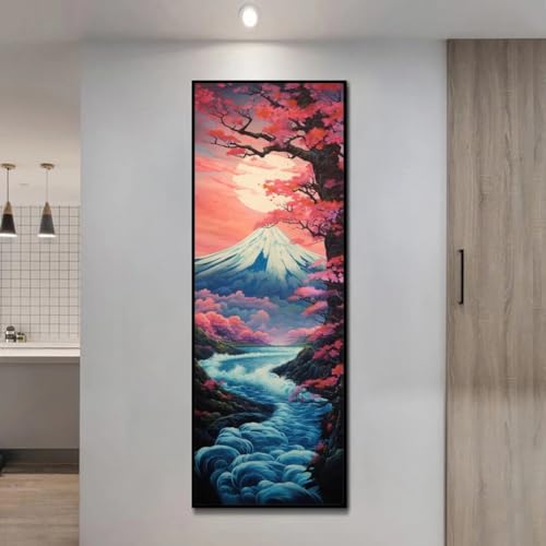 5D Diamond Painting Tokyo mosaïque géante de 195 X 65 cm