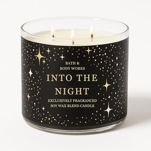Bath & Body Works Night Candle 14.5oz (Raspberry Noir Velvet Rose Mocha Musk)