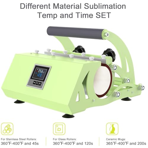 Máquina de prensa térmica para vasos y tazas 11oz-30oz miniatura 3