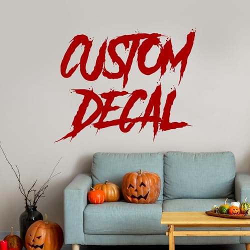Decoración Halloween CRYPTONITE vinilo multicolor