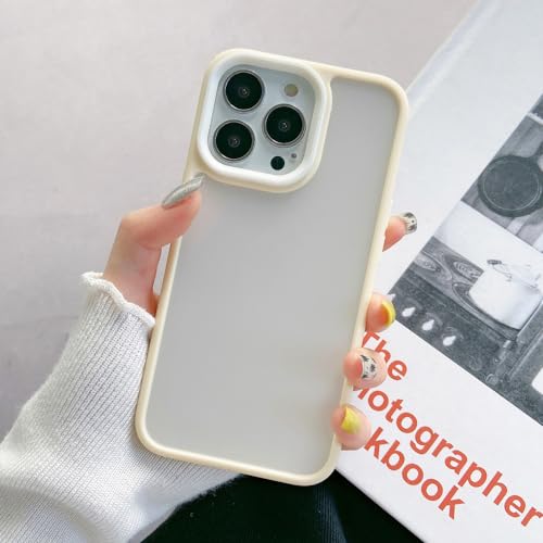 Coque de téléphone pour iPhone 13 antichoc transparente et jaune