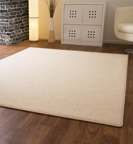 Steffensmeier Designer Teppich Modern Berber Wellington in Sand, Größe: 200x300 cm