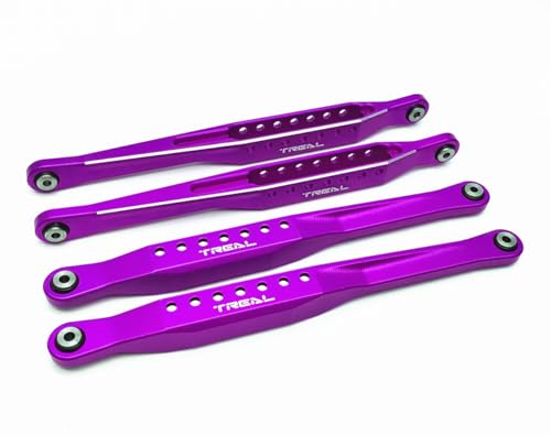 Bras de fuite inférieurs Losi LMT Treal violet anti casse RC