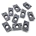APKT1003 APMT1135 APKT1604 PDER 76 IC928 Carbide Inserts Lathe Cutter Turning Tool CNC Machine Cutting Tools Tungsten 10pcs(HW90APKT1003 VP15TF)