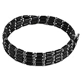 [COREFORCE] コアフォース ループ ブラック ブレスレット ネックレス アンクレット (70cm)