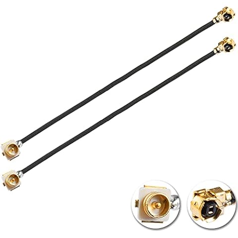 Vecys 2PCS U.FL IPEX IPX Cable de Antena Cover