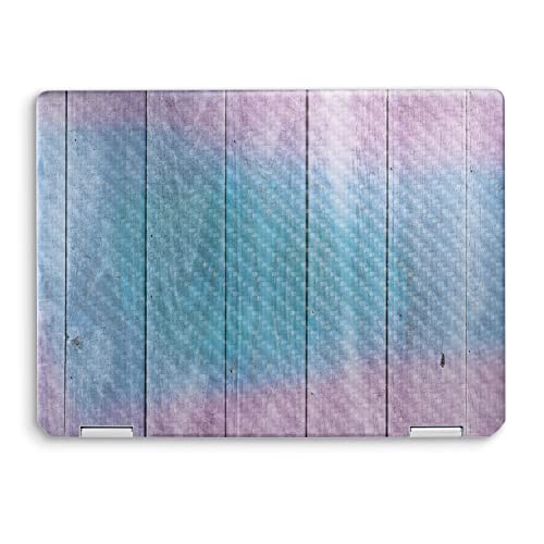Image of MightySkins Carbon Fiber Skin Compatible with HP Spectre x360 14 inch (2022) Full Wrap Kit - Wood Pastel | Protective, Durable Textured Carbon Fiber Finish | Easy to Apply | Made in The USA