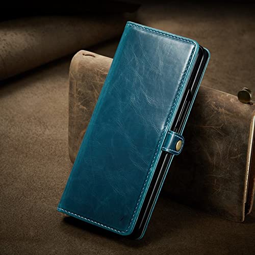 Étui portefeuille en cuir pour Samsung Galaxy Z Fold 3 4 5G avec fentes cartes