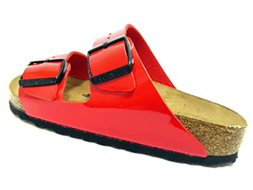 Image of Birkenstock Women's Open-Back, Cherry, 11-11.5 Narrow