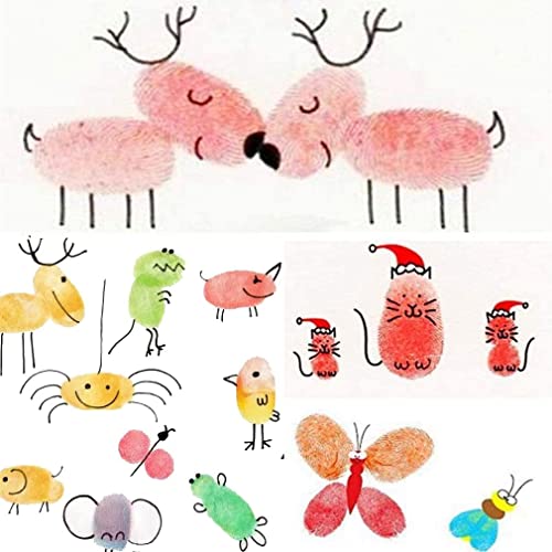 Craft Ink Pad, 6Pcs Craft Stamp Ink Pad For Kids Diy Multicolor Scrapbooking, Rubber Stamps, Paper #TOP4