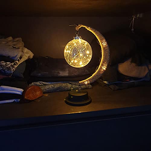 Luce di luna a LED, lampada notturna a LED, a
