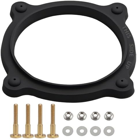 RV Toilet Floor Flange Seal and Mounting Hardware Kit Compatible ...
