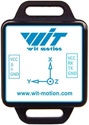WitMotion® WT901C-485 mpu9250 High-Precision Gyro+Accelerometer+Angle+Magnetometer,9-Axis Digital Compass (Kalman Filtering, Modbus),Triple-Axis Tilt Angle Inclinometer for PC/Arduino/Raspberry Pi