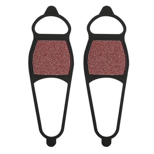 MZYFDC Crampones Agarres de Silicona Antideslizantes for Botas de Nieve, for Exteriores, Antideslizantes, for Hielo, con Clavos, Tacos de tracción duraderos
