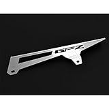 Beispielbild Kawasaki GPZ 500 S BJ 1986-03 Kettenschutz Kettenabschirmung Logo silber IBEX