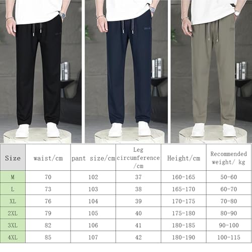 Pull On Waffle Stretch Casual Pants, Lacyaura Pants Men, Aerostrides Soft Ultra Stretch Breathable Casual for Work Travel4
