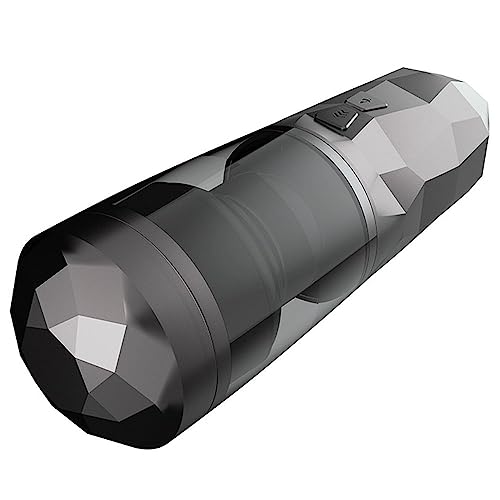 HUZAXAKE Men's Fully Automatic Fitness Tool with Stand, Multi-Frequency and Multi-Speed, Intelligent Pronunciation