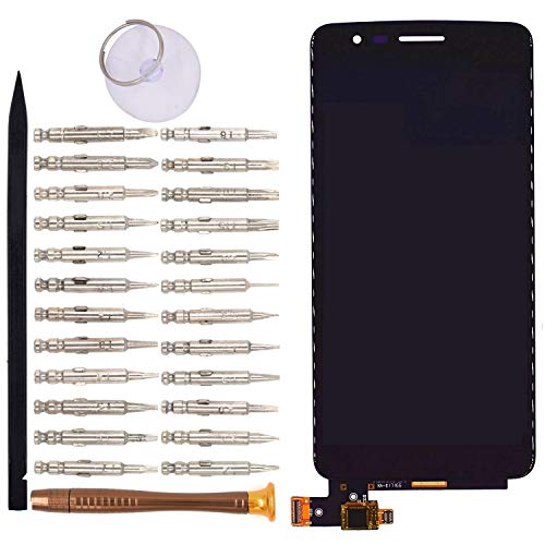 Image of LCD Screen Display with Digitizer Touch Panel Without Bezel Frame for LG K8 2017 X240 X240H(Black)