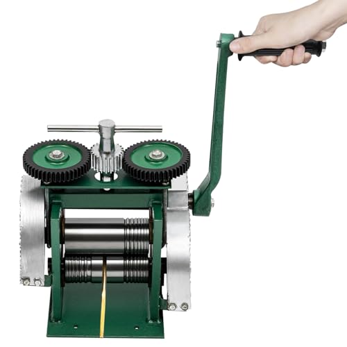 Jewelry Press & Mill Machine - Manual Combination Press Rolling Mill (120 mm)