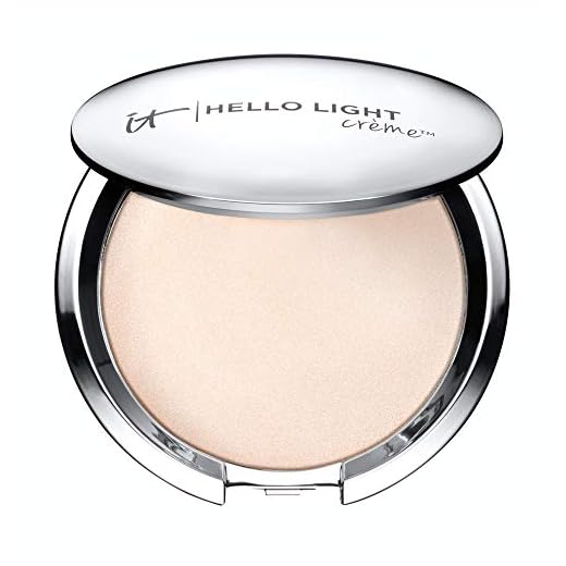 it COSMETICS Hello Light Creme Luminizer - Anti-Aging Highlighter - Brightens, Hydrates & Awakens Skin - With Silk, Hydrolyzed Collagen, Peptides & Antioxidants - 0.23 Oz