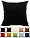 TangDepot Solid Velvet Throw Pillow Cover/Euro Sham/Cushion Sham, Super Luxury Soft Pillow Cases, Many Color & Size Options - (20