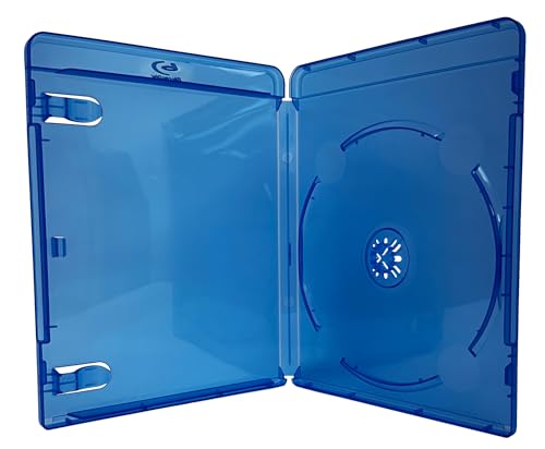 Mediaxpo Premium Standard Blu-Ray Single Cases 12MM (Pack of 50)