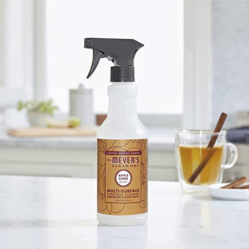 Image of Mrs. MEYER'S CLEAN DAY Multi-Surface Cleaner 3 Pack Variety 16 OZ Each, 1 CT (Mum + Apple Cider + Acorn Spice)