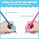 Tumurup Stifthalter Kinder Hilfe, Schreibhilfe für Stift Kinder mit Ergonomischer Schreibhilfe Stifthaltung, 8er Set Griffkorrektur Rechtshänder Linkshänder Stifte, Easy für Hausaufgaben