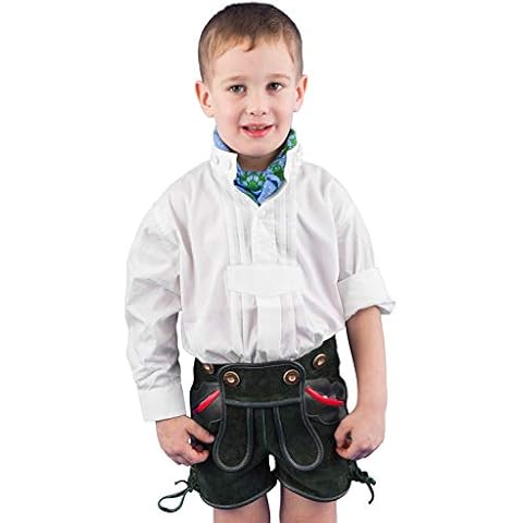 Ederer Max Isar Trachten Kinder Trachtenhemd 48400 weiß 140 Cover