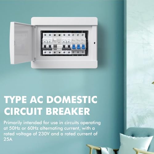 Miniatura 8 de Diferencial Superinmunizado 25a 30ma 2p Interruptor De Corriente Residual Electromagnético Con Protección Contra Sobretensiones Supresión Armónica Protección Contra Interferencias Electromagnéticas