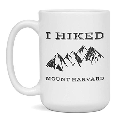 I Hiked Mount Harvard Coffee Mug 15oz White