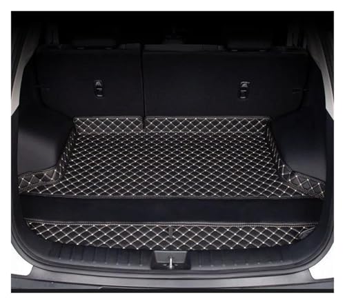 Tapis de coffre 3D pour Tiguan 2012-2018 finition haut de gamme Black Beige