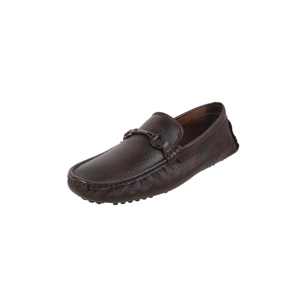 metro Men Classic Driving Loafer Shoes-picture-51