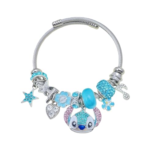 Xjmjhy Cute Necklace Bangle Set for Women Gifts Trendy Stuff Jewelry Gifts For Women Sister Niece Daughter Granddaughter (Bangle)