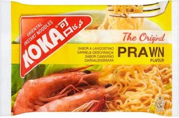 KOKA Oriental Noodles-All Flavours- Prawn Noodles 85G(10 Packets)