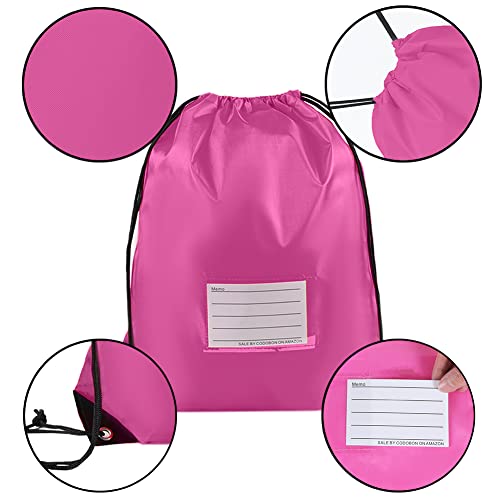 20 Pack Drawstring Bags,Bulk Draw String Backpack, Diy Gym Sports Cinch Bag Sackpack For Women Men #TOP2