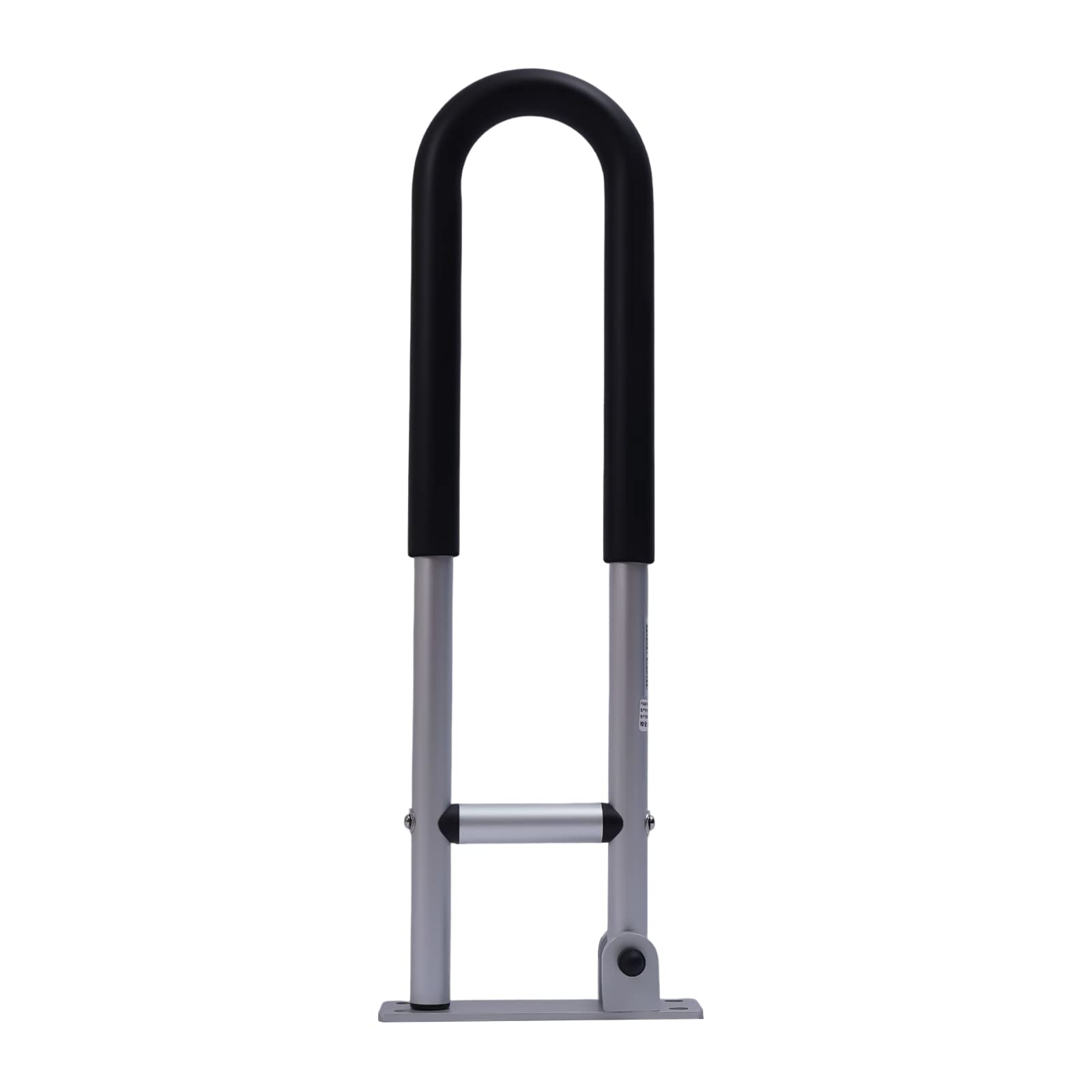 Uchwyty dla seniorów, 60 cm, składany, uchwyt do toalety, obracany o 90°, nośność 120 kg, uchwyt prysznicowy dla niepełnosprawnych, kobiet w ciąży