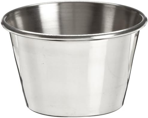 Adcraft OYC-2/PKG Stainless Steel Sauce Cup, 2-1/2 oz. (Pack of 12)