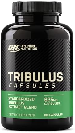 Optimum Nutrition Tribulus Terrestris 625mg, Testosterone Booster Supplement, 100 Capsules